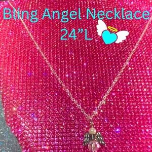 Guardian Angel Necklace Sterling Silver 925 Christian Catholic Religion Jewelry